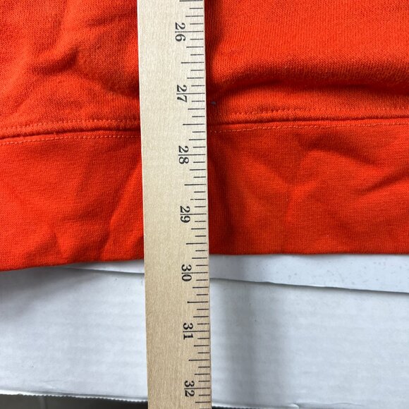 Y2K Illinois Fighting Illini Sweatshirt Adult Extra Extra Large Orange Hoodie - Picture 11 of 13